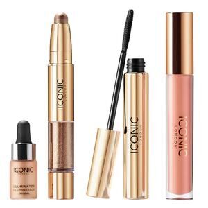 ICONIC LONDON Glow All Night Gift 4 piece Set Brand New